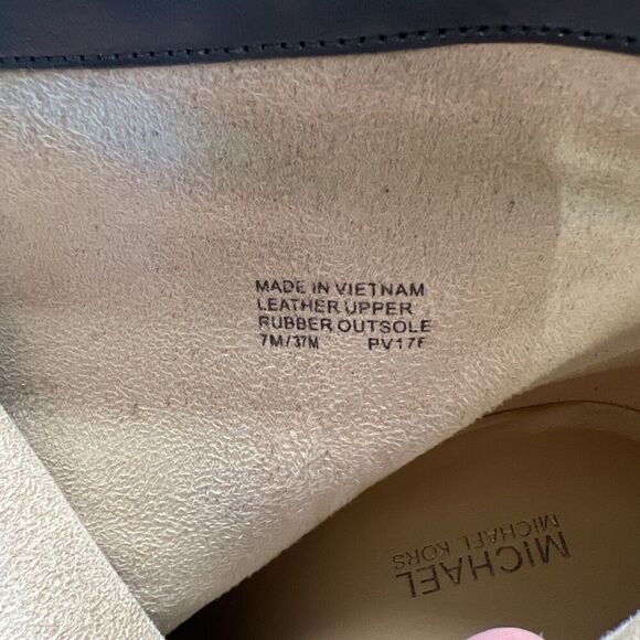 Michael Kors Remi 7 Suede Gray/Grey Ankle Bootie Boots Stilettos - Picture 9 of 10